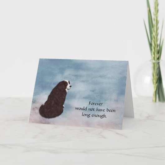 ベルネーズマウンテンドッグ同情カードの損失 シーズンカード (正面)