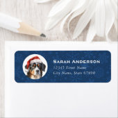 ベルネーズマウンテンドッグ差出人住所ラベル ラベル (インサイチュ)