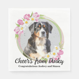 ベルネーズマウンテンドッグ私もナプキン スタンダードランチョンナプキン