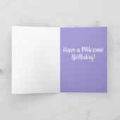 ベルネーズマウンテンドッグ誕生日 カード (内部)