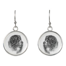 ベルネーズマウンテンドッグ イヤリング