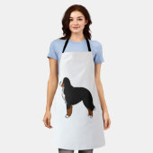 ベルネーズマウンテンドッグ エプロン (着用した状態)