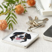 ベルネーズマウンテンドッグ キーホルダー (側面)