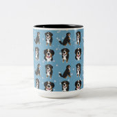 ベルネーズマウンテンドッグ ツートーンマグカップ (中央)