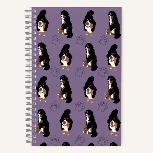 ベルネーズマウンテンドッグ ノートブック (正面)