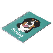 ベルネーズマウンテンドッグ ノートブック (左側)