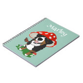 ベルネーズマウンテンドッグ ノートブック (左側)