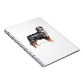 ベルネーズマウンテンドッグ ノートブック (右側)