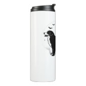 ベルネーズマウンテンドッグ – ハロウィンムーンシルエットO タンブラー (回転左)