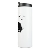 ベルネーズマウンテンドッグ – ハロウィンムーンシルエットO タンブラー (回転右)