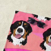 ベルネーズマウンテンドッグ ビーチタオル (インサイチュ)