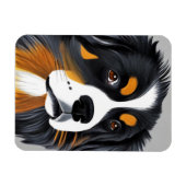 ベルネーズマウンテンドッグ マグネット (横)