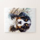 ベルネーズマウンテンドッグAI子犬 ジグソーパズル (横)