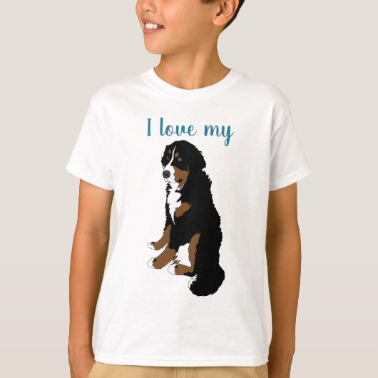 ベルネーズマウンテンドッグTシャツ Tシャツ (正面)