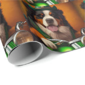 ベルネーズマウンテンドライビングバイクセントパトリックの日 ラッピングペーパー (ロールコーナー)