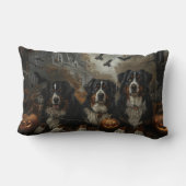 ベルネーズマウンテンハロウィンナイトドギーディライト ランバークッション (裏面)