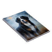 ベルネーズマウンテンハロウィーン怖い ノートブック (右側)