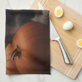 ベルネーズマウンテンパピー秋デライトカボチャ キッチンタオル (四つ折り)