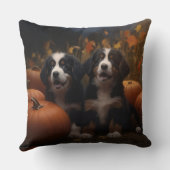 ベルネーズマウンテンパピー秋デライトカボチャ クッション (裏面)