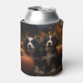 ベルネーズマウンテンパピー秋デライトカボチャ 缶クーラー (缶正面)