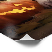 ベルネーズマウンテンパンプキンスハロウィンホラー ポスター (コーナー)