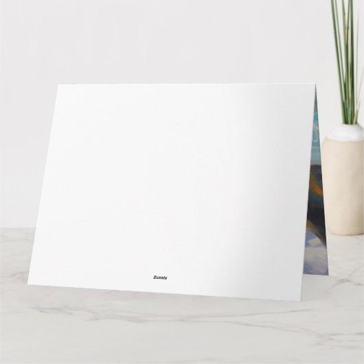 ベルネーズマウンテンビーチサーフィン絵を描ズ カード (裏面)