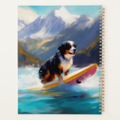 ベルネーズマウンテンビーチサーフィン絵を描ズ プランナー手帳 (裏面)