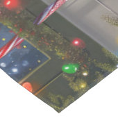 ベルネーズマウンテンホリデーベーキング:フェスティバルクリスマス テーブルクロス (アングル)