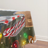 ベルネーズマウンテンホリデーベーキング:フェスティバルクリスマス テーブルクロス (インサイチュ)