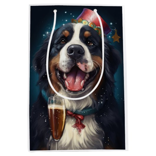 ベルネーズマウンテン新年 ミディアムペーパーバッグ (正面)