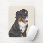 ベルネーズマウンテン絵画ドッグのオリジナル- Bernese Mountain Dog Art マウスパッド (マウス)