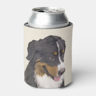 ベルネーズマウンテン絵画ドッグのオリジナル- Bernese Mountain Dog Art 缶クーラー