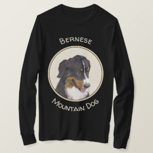 ベルネーズマウンテン絵画ドッグのオリジナル- Bernese Mountain Dog Art Tシャツ