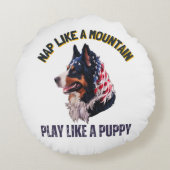 ベルネーズマウンテン ラウンドクッション (裏面)