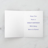 ベルネーズマウントドッグカスタマイズ誕生日 カード (内部)