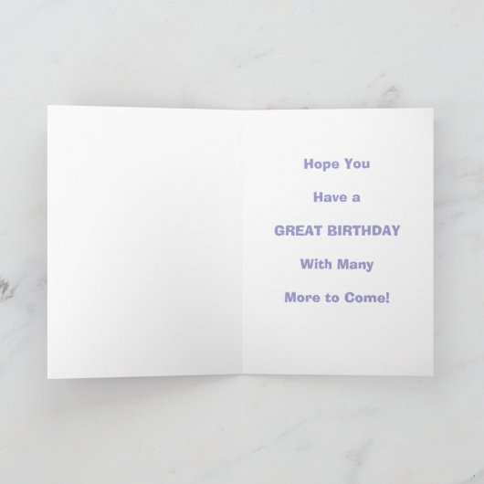 ベルネーズマウントドッグカスタマイズ誕生日 カード (内部)