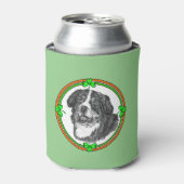 ベルネーズムントンドッグSaint patricks day 缶クーラー (缶正面)
