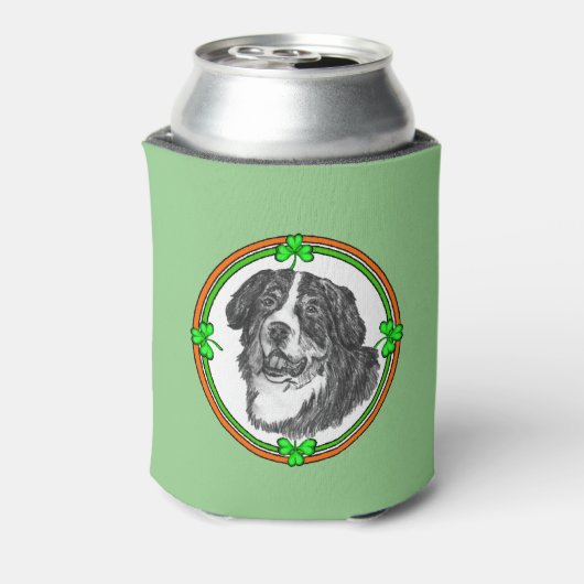 ベルネーズムントンドッグSaint patricks day 缶クーラー (缶裏面)