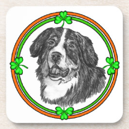ベルネーズムントンドッグSt patricks コースター