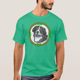 ベルネーズムントンドッグSt patricks Tシャツ