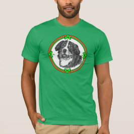 ベルネーズムントンドッグSt patricks Tシャツ