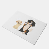 ベルネーゼの山犬 ドアマット (アングル)