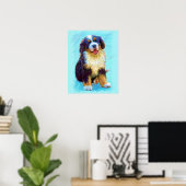 ベルネーゼの山犬 ポスター (ホームオフィス)