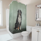 ベルネーゼマウンテンドッグ シャワーカーテン (インサイチュ)