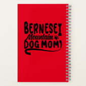 ベルネーゼ子犬の母、ベルネーゼ犬の母、ベルネーゼ母 ノートブック (裏面)