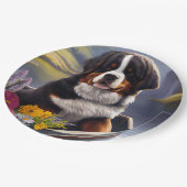 ベルネーゼ山をパドルに：風光明媚な冒険 ペーパープレート (アングル)