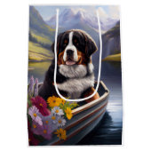 ベルネーゼ山をパドルに：風光明媚な冒険 ミディアムペーパーバッグ (裏面)