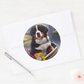 ベルネーゼ山をパドルに:風光明媚な冒険 ラウンドシール (封筒)