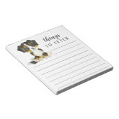 ベルネーゼ山犬が取ってくる物 ノートパッド (アングル)