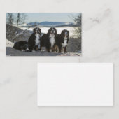 ベルネーゼ山犬グループ 名刺 (正面/裏面)